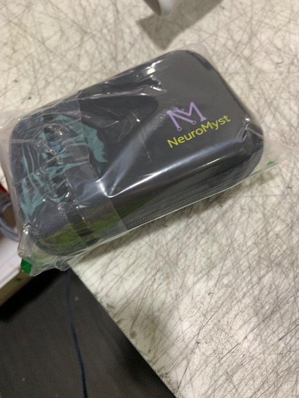 Photo 1 of NeuroMyst Pro tDCS Device Kit - Dual DC + AC Modes, Broad Dose (4 mA), Rechargeable, Bonus Case