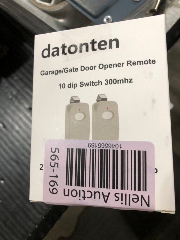 Photo 1 of 2 Replacement for Multicode Linear 3089 Garage Gate Door Opener Remote Transmitter,308911,MCS308911,10 dip Switch 300mhz,Grey