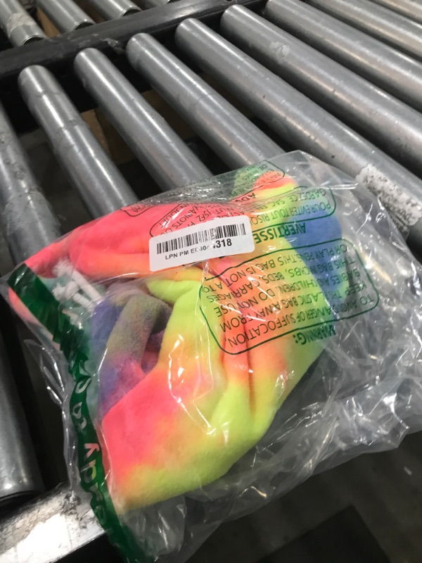 Photo 1 of QWINEE Cat Dog Coat Tie Dye Winter Warm Sweatshirt Dog Clothes Multicolor M (QWN01-719860427-M)