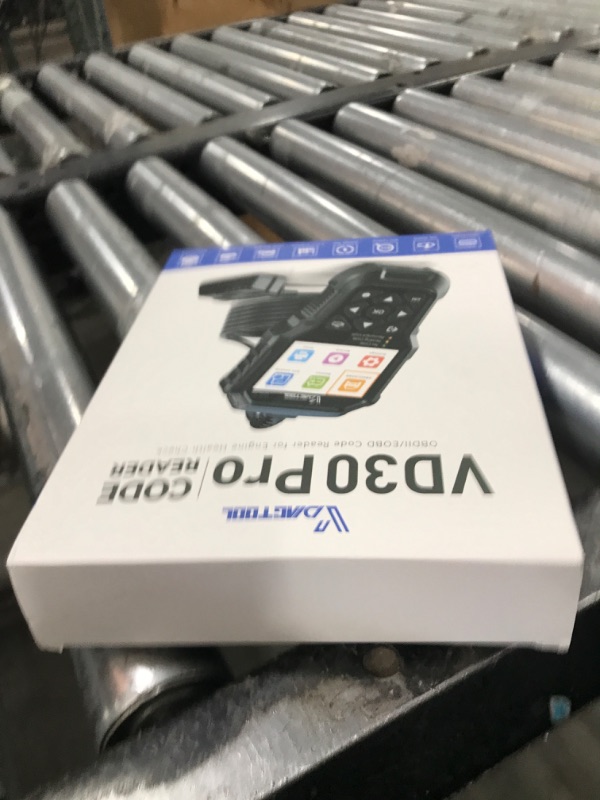 Photo 1 of VDIAGTOOL VD30 Pro Car Code Reader, OBD2 Scanner Diagnostic Tool for Cars and Trucks, Check Engine Code Reader, OBD2 Scanner with Reset, escaner automotriz I/M Readiness for All OBDII Vehicles