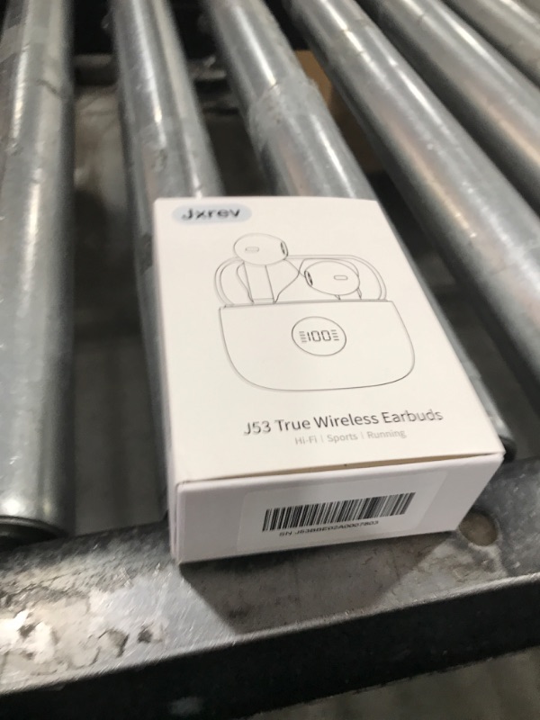 Photo 1 of Wireless Earbuds, Bluetooth Headphones 5.4 HiFi Stereo, in Ear Earphones with 4 ENC Noise Cancelling Mics, 40H Playtime Ear Buds with Mini Case, IP7 Waterproof Headset with LED Display, USB C Charging