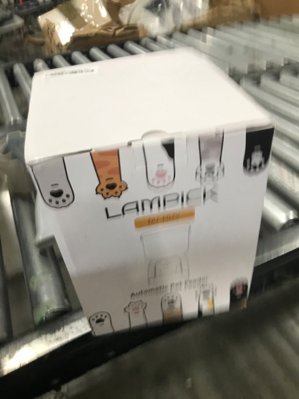 Photo 1 of LAMPICK Automatic Cat Feeder with Camera, 1080P HD Video Cat Food Dispenser with Stainless Steel Bowls WiFi Automatic Pet Feeder with 2 Way Audio,Smart App Control1046565688
LPNPMDZ1334734
