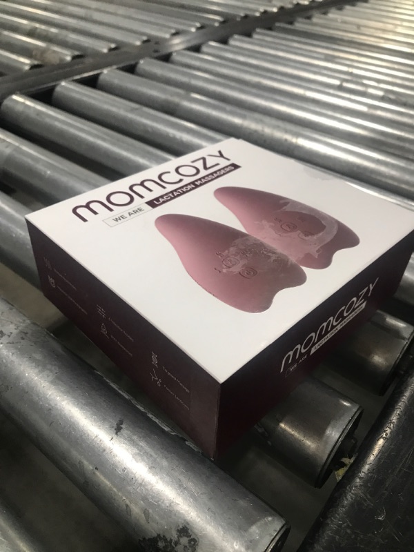 Photo 1 of Momcozy Double Lactation Massager Warming for Breastfeeding, Pumping, Heat & Vibration for Improve Milk Flow, Breastfeeding Essentials for Clogged Ducts, Engorgement