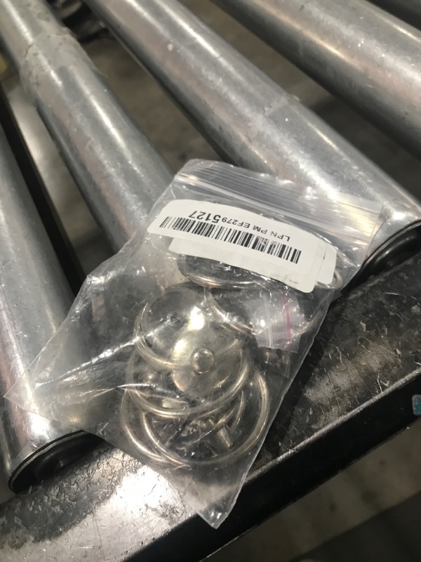 Photo 1 of Antrader Metal Ring Pull Handle Used for Cabinet Drawer Door Pack of 6, Silver Tone