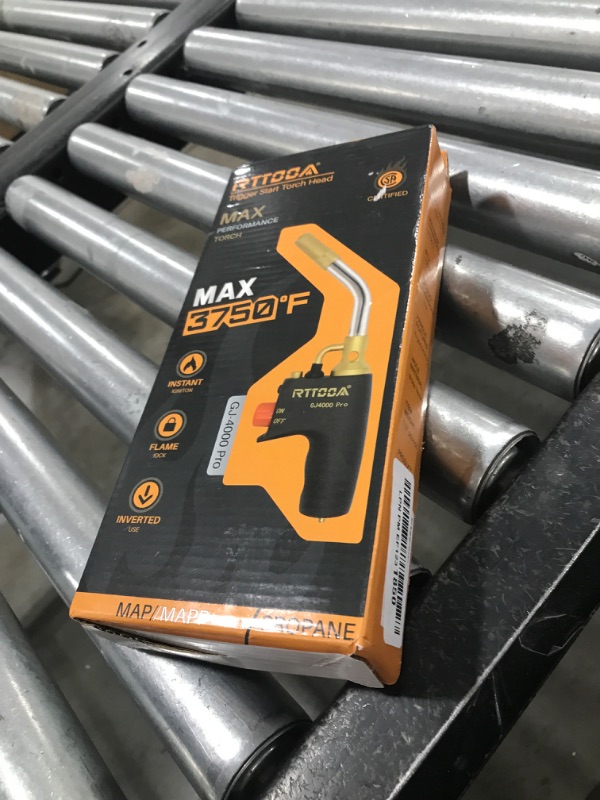 Photo 1 of High Intensity Propane Torch Head,GJ-4000pro Trigger Start Torch;MAPP/Propane Gas Torch head in Culinary,Welding Metal Tubes and Loose Rusty Screws?CSA Certified)