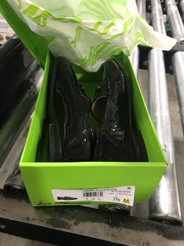 Photo 1 of Sam Edelman Women's Loraine Loafer, Black Patent Leather, 7.5