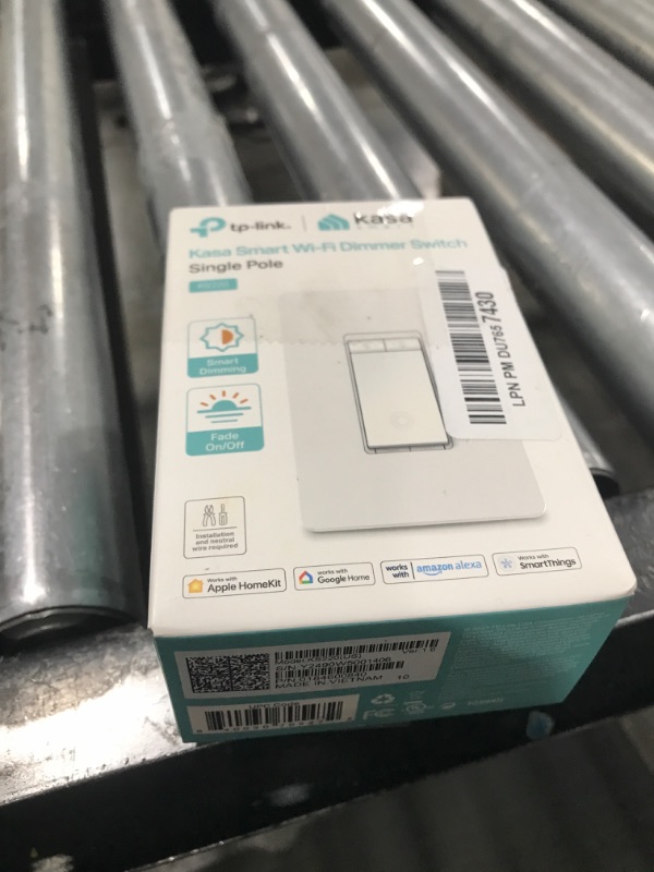 Photo 1 of Kasa Apple HomeKit Smart Dimmer Switch KS220, Single Pole, Neutral Wire Required, 2.4GHz Wi-Fi Light Switch Works with Siri, Alexa and Google Home, UL Certified, No Hub Required, White