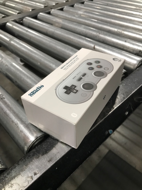 Photo 1 of 8Bitdo SN30 Pro Bluetooth Controller, Hall Effect Joystick Update, Compatible with Switch, PC, macOS, Android, Steam Deck & Raspberry Pi (Gray)