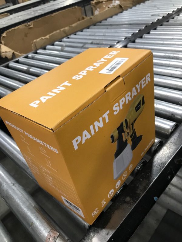 Photo 1 of Cordless Paint Sprayer Compatible with Dewalt 20V Max Battery(No Battery), Spray Paint Guns with 5 Copper Nozzles, Electric Spray Gun for House Painting, Paint Sprayers for Walls Indoor, Fence