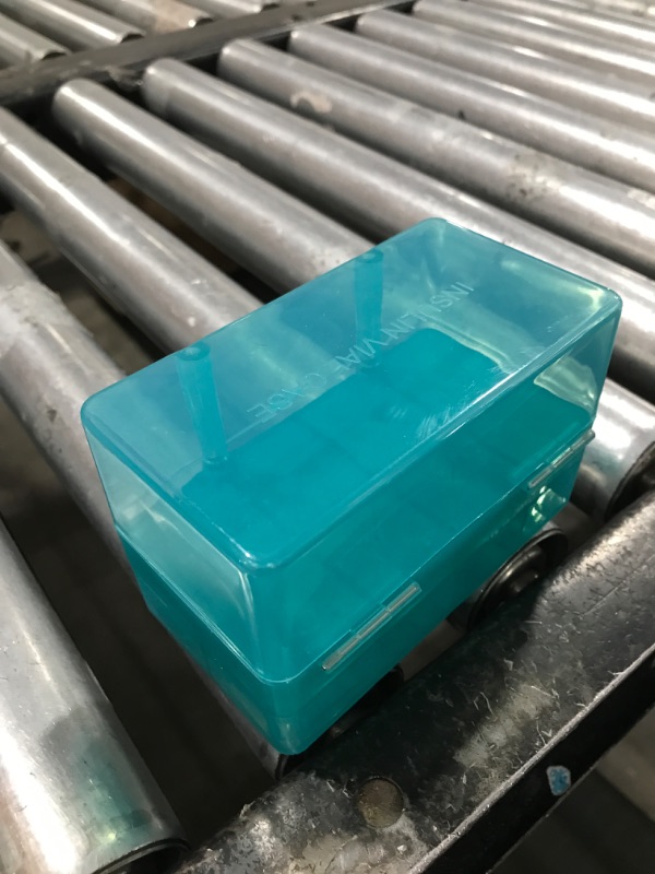 Photo 1 of iGuerburn 8-Slot Diabetic Insulin Vial Storage for Fridge, 10ML Injection Vial Holder Case - Meeting Your Insulin Storage Needs (Green)