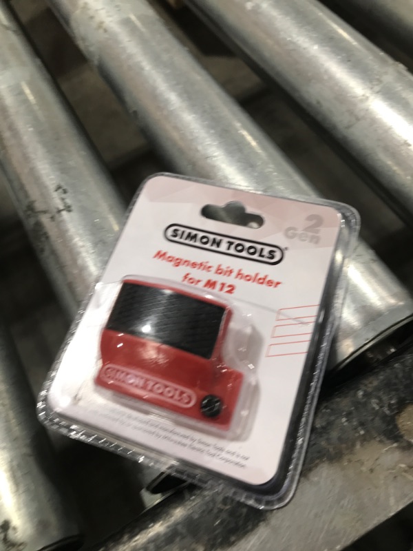 Photo 1 of Simon Tools Magnetic Bit Holder for Milwaukee M12 Impact Driver & Drill - Milwaukee Bit Holder for M12