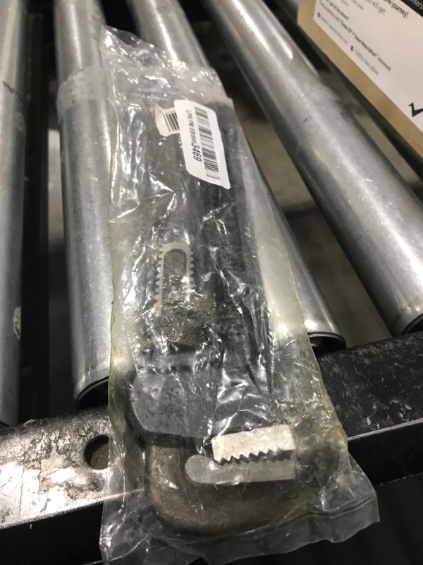 Photo 1 of Mr. Pen- End Pipe 12 Inch Offset Plumbing Tools, Pipe Wrench, Large , Smooth