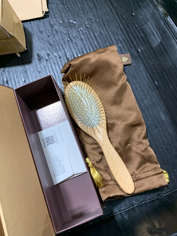Photo 1 of Gua Sha Hair & Scalp Brush: Premium Wooden Edition