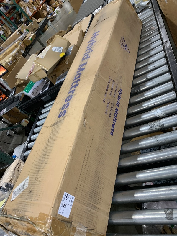 Photo 1 of LETMOON Queen Size Mattresses, 10 Inch Hybrid Queen Mattress, Medium Firm, Memory Foam and Pocket Springs, 3 Coils Strong Edge Support, Pressure Relief, Bed in Box