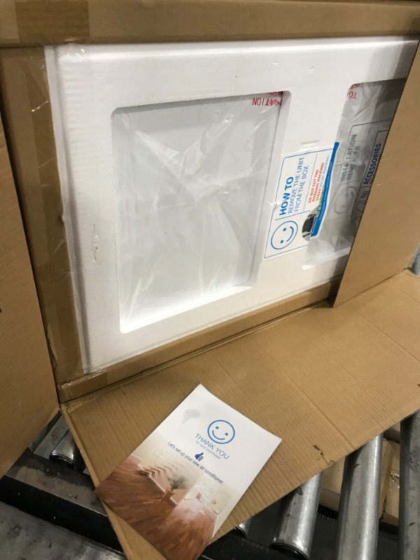 Photo 1 of Antarctic Star 12,000 BTU Window Air Conditioners Cools up to 550 Sq. Ft, U-Shaped Air Condtioner Window Unit with 6 Modes 24H Timer, Energy-saving Window AC Units, Easy to Install, White