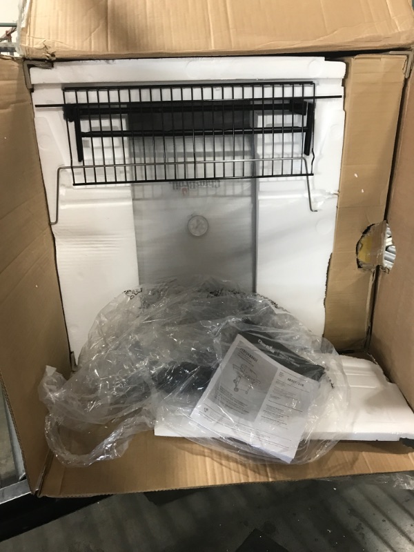 Photo 1 of Char-Broil Performance Series Convective 4-Burner with Side Burner Cart Propane Gas Stainless Steel Grill - 463377319