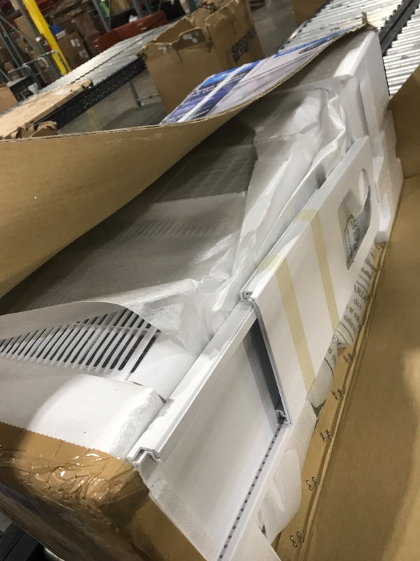 Photo 1 of Midea 10,000 BTU ASHRAE (7,100 BTU SACC) Portable Air Conditioner, Smart Control, Cools up to 300 Sq. Ft., with Dehumidifier & Fan mode, Easy- to-use Remote Control & Window Installation Kit Included