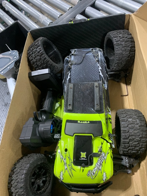 Photo 1 of AMORIL 1/10 RTR Brushless Fast RC Cars for Adults,Max 50mph Hobby Electric Off-Road Monster Truck,Waterproof High Speed RC Car 4WD Remote Control Car with 3S Lipo,Green