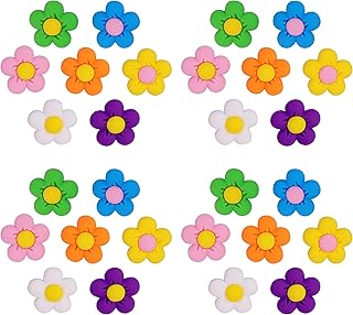 Photo 1 of 28 Pieces Pack, Flowers Shoes Charms Decorations Different No-Repeat Accessories Wristband Bracelet Girls Boys Teens Kids Birthday Party Favor Gifts