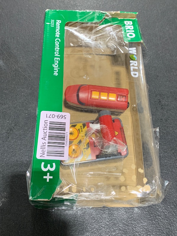 Photo 1 of BRIO World 33213 - Remote Control Train Set | Wooden Toy for Kids | Enhances Logical Thinking | Compatible Railway Toys | Ideal for Ages 3 and Up