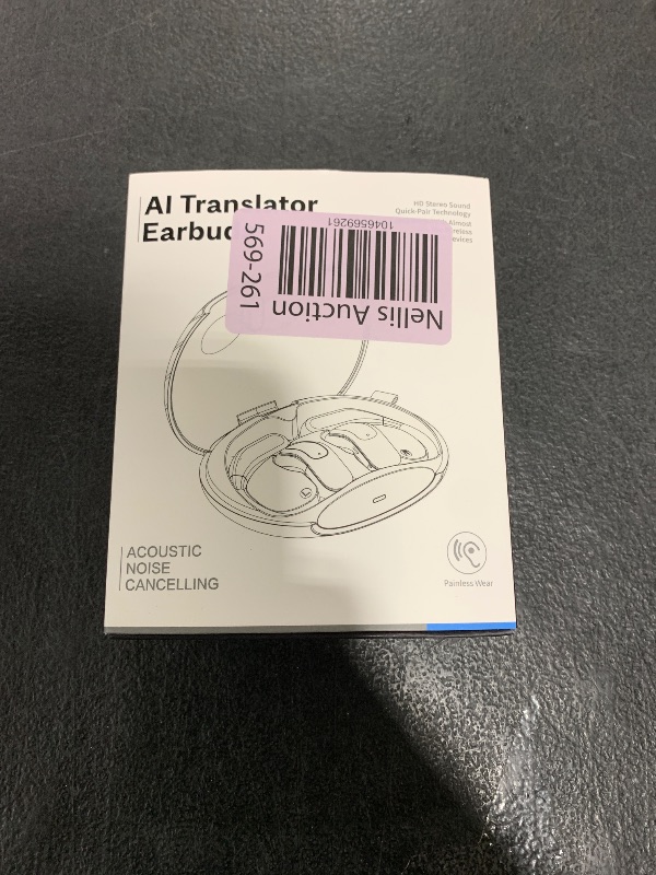 Photo 1 of AI Language Translator Earbuds, OWS Real-Time 3-in-1 Translation Earbuds 144 Languages & Accents, Translation Device for Travel Business Learning,Black