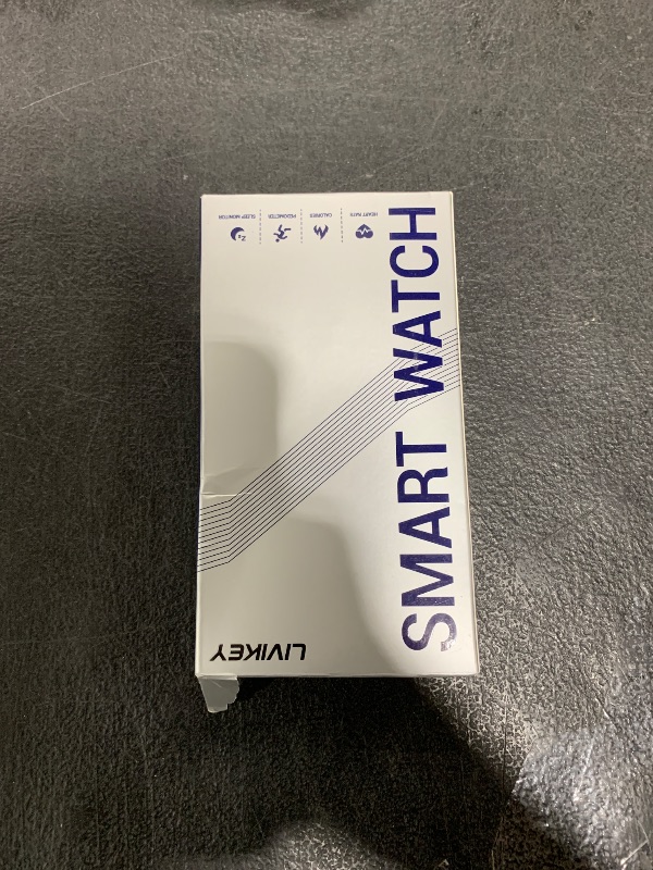 Photo 1 of Fitness Tracker Watch with Heart Rate Monitor, Large Screen Activity Tracker with Pedometer, Sleep Monitor, Calories & Step Counter, 5ATM Waterproof Smart Watch for Women Men Fitness Watch for Sports