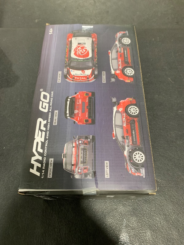Photo 1 of MJX Hyper GO 14303 1/14 Citroen C3 Fast RC Cars for Adults, Max 40mph Brushless RC Drift Car with Gyro, 4WD RTR High Speed RC Rally Car, 2 of 2000 mAh Drifting RC Remote Control Car for Adult