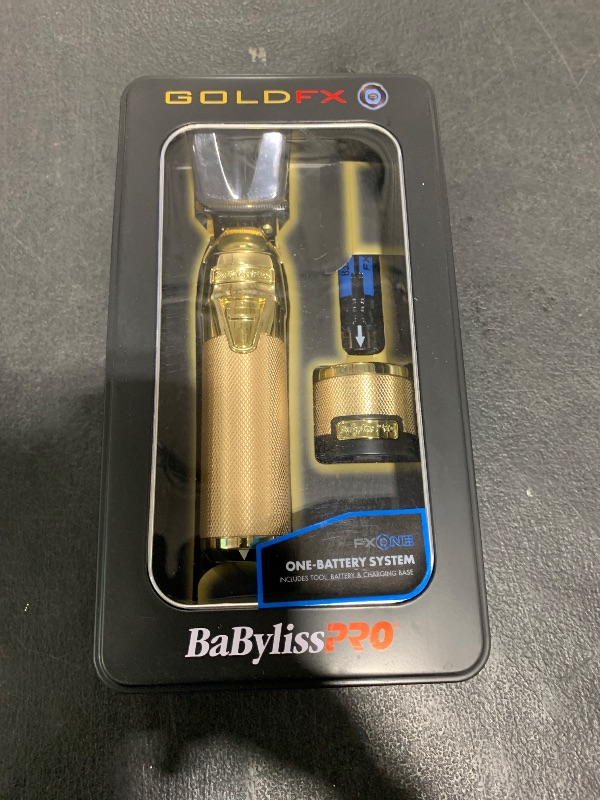 Photo 1 of BaBylissPRO FXONE GOLDFX All Metal Trimmer