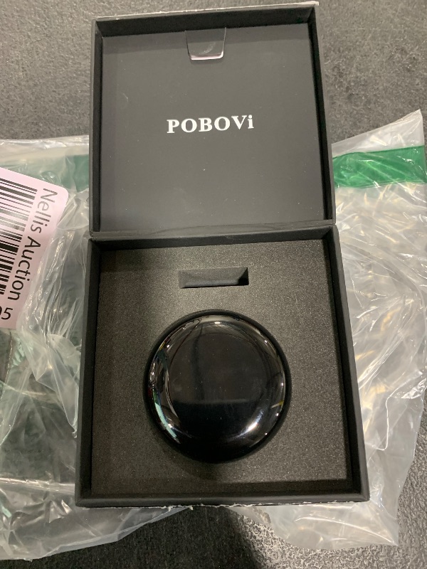 Photo 1 of POBOVi Smart Ring for Women Men- Sleep/Fitness/Stress/Heart Rate Tracker- Menstrual Records - 7 Days Battery Life - Wireless Charging - No APP Subscription - iOS & Android Compatible (Black, Size 11)