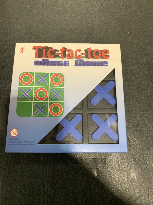 Photo 1 of zeyce Tic Tac Toe Board Game,Tic Tac Toe Family Game, Classic Board Game, Classical Family Board Game,Children's Tic Tac Toe Game, Plastic tic tac Toe Game, Board Size 15 X 15 cm