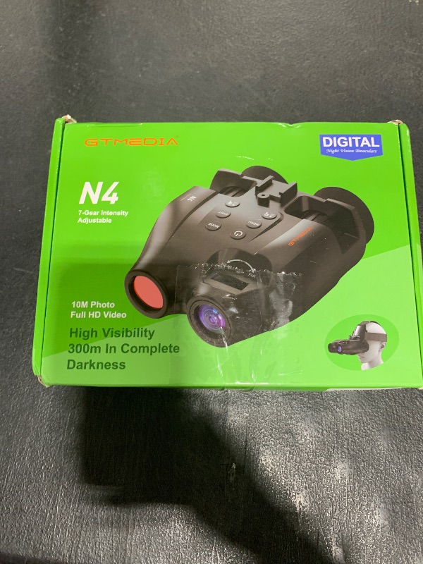 Photo 1 of GTMEDIA N4 7-GEAR INTENSITY ADJUSTABLE 10M PHOTO FULL HD VIDEO 