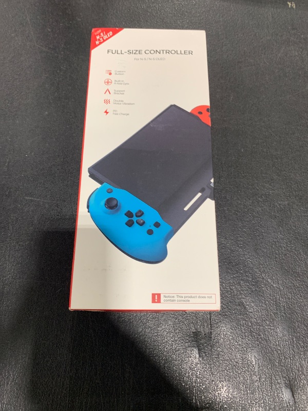 Photo 1 of ZRZLMVP Switch Controllers for Nintendo Switch/Switch OLED, One Piece Switch Joypad Controller Replacement Switch Pro Controller for Handheld Mode with Turbo, Vibration, Macro Buttons, Motion Control