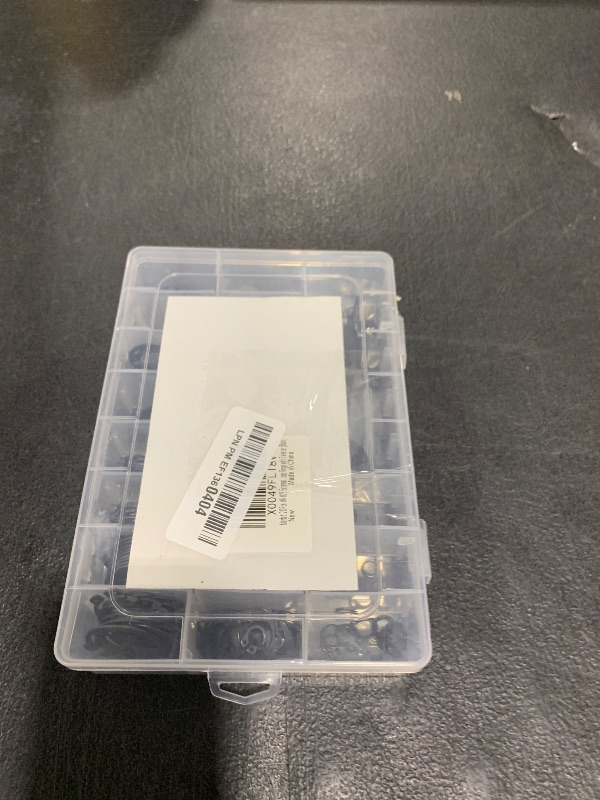 Photo 1 of Mardatt 266Pcs 21 Sizes M4-M28 External Retaining Rings Assortment Kit, Circlip Retainer Rings, Circlip Snap Retaining C-Clips with Tweezer for Axles, Shafts and Other Moving Parts