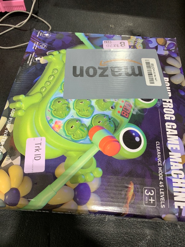 Photo 1 of HopeRock Toys for 2 3 4 5 Year Old Boy,Toddler Toys Age 2-4, Whack A Frog Game,with 5 Modes,45 Levels,9 Music Spray and Light-up, Baby Toy Gifts for Early Learning, Birthday Gift for Toddler Boy Toys