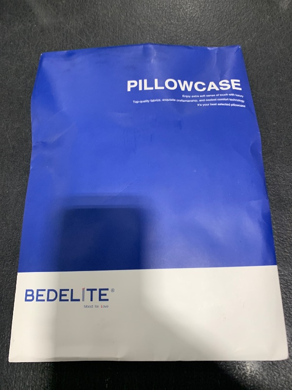 Photo 1 of BEDELITE Satin Pillowcase for Hair and Skin, Super Soft and Cooling Similar to Silk Pillow Cases 2 Pack with Envelope Closure, Gift for Women Men(20"x26" Standard Size, Gleam)