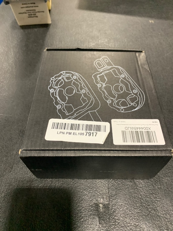 Photo 1 of TDZ M8 Softail Lowrider Rear Footpegs For Harley Softail Slim/Lower Rider/Street Bob/Fat Bob/Sport Glide 2018-2023, Motorcycle MX Style Footpegs Footrest Pedal for Harley