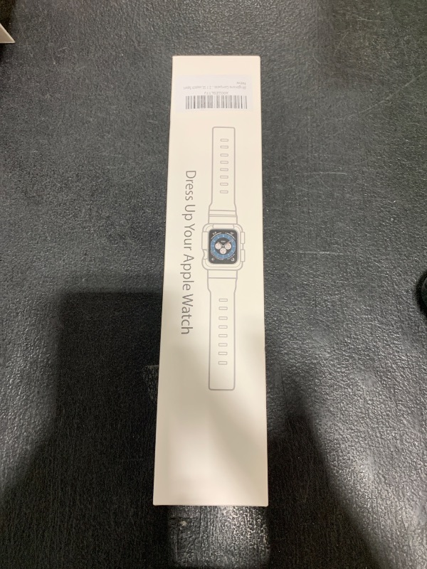 Photo 1 of Blingbrione Compatible for Apple Watch Band with case 45mm 42mm 44mm, Jelly Rugged Protective Bumper Cover With Silicon Soft Wristband For iphone Watch Series 9 8 7 6 5 4 3 2 1 SE.iwatch Sport