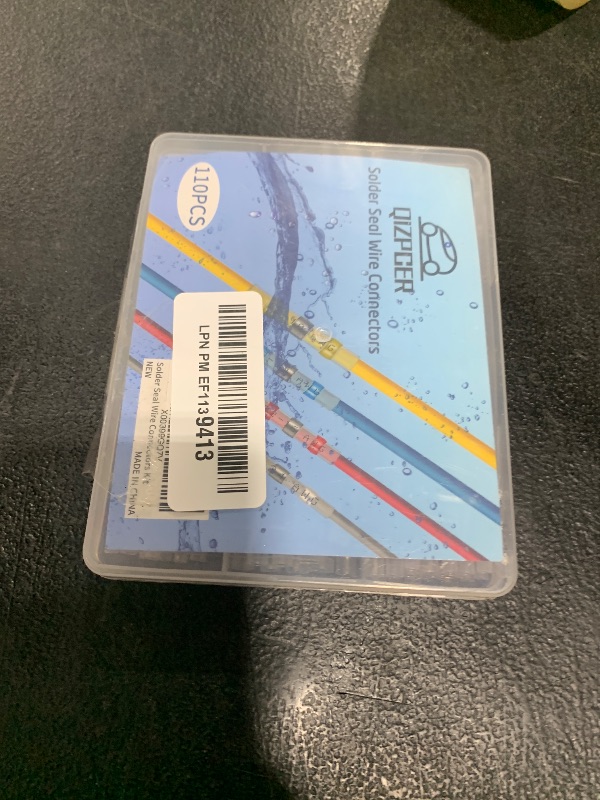 Photo 1 of 110 Pcs Heat Shrink Wire Connectors, Solder Seal Butt Connectors Kit Waterproof Marine Electrical Splice Terminals