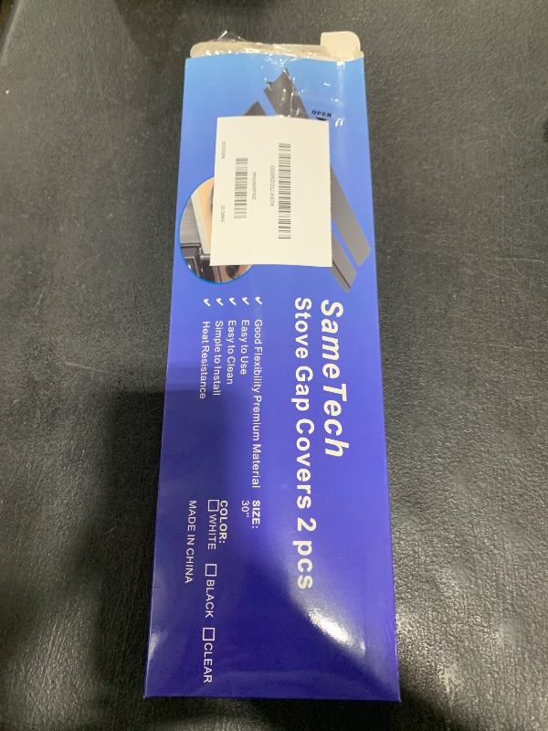 Photo 1 of Silicone Stove Counter Gap Cover (2 Pack),Easy Clean Heat Resistant Wide & Long Kitchen Stove Gap Filler,Seals Spills Between Counters, Oven, Stovetops, Washing Machines, Washer, Dryer(30 in, White)