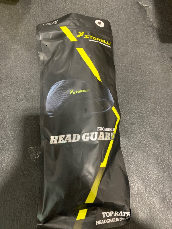 Photo 1 of Storelli ExoShield Head Guard, Military-Grade Head Protection, Foam Padding Headband, Official Headgear of US Club Soccer, Black, Size 5