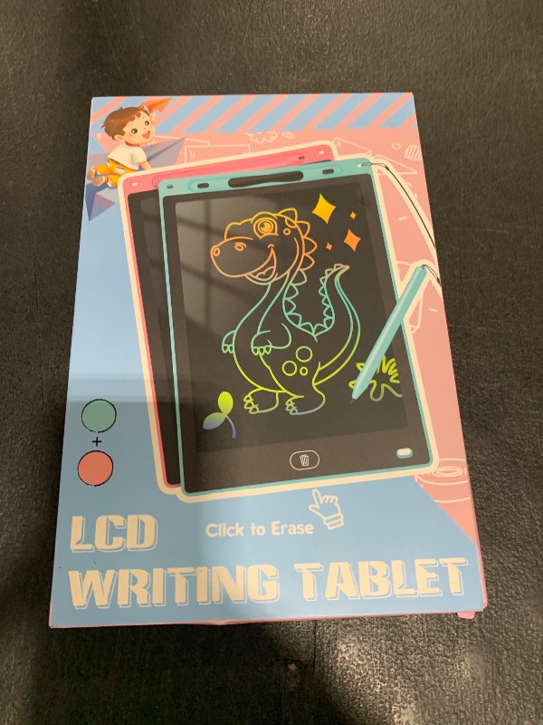 Photo 1 of KTEBO 2 Pack 10 Inch LCD Writing Tablet for Kids, Electronic Drawing Pad and Doodle Board for Ages 3-8, Birthday and Christmas Gifts for Boys and Girls (Pink & Blue)