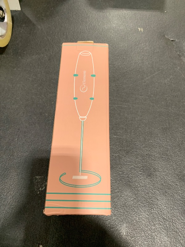 Photo 1 of Elementi Matcha Whisk & Frother Set - Powerful Electric Matcha Mixer, Easy to Use Macha Whisk Kit - Craft Effortless Lattes with the Elementi Milk Frother Wand (Emerald Green)