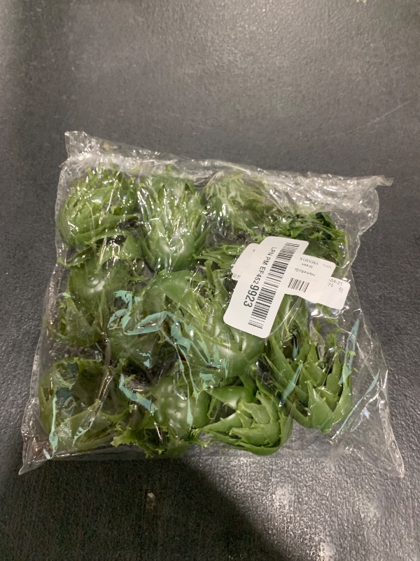 Photo 1 of HomeSoGood 100Pcs Artificial Flower Calyxes,6 Petals Plastic Flower Sepals for DIY Craft Flower Arrangement