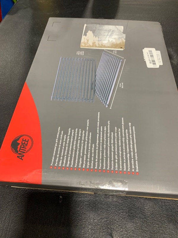 Photo 1 of Antree 7525 Porcelain Enameled Grates (17.4 x 11.8 x 0.25) for Weber Spirit 300 Series, Spirit 700, Genesis Silver Gold B/C Replacement Weber 7525 Grates
