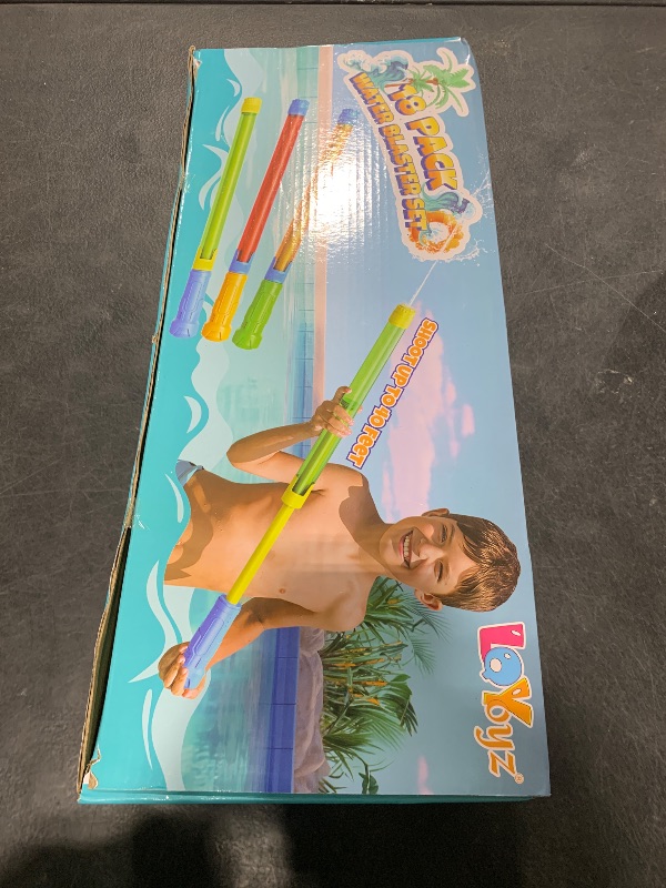 Photo 1 of Water  Toy - 16.5' Water Soaker Blaster, 18 PCS Bulk Squirt Gun Pool Toys for Kids Adults, Water Guns for Summer Outdoor Swimming Pool Beach Party Games