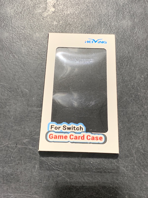 Photo 1 of HEIYING Switch Game Card Case for Nintendo Switch 2 2025 / OLED / Lite Games Cards, Metal Game Storage Holder with 20 Games Card Slots and 20 Micro SD Cards Slots