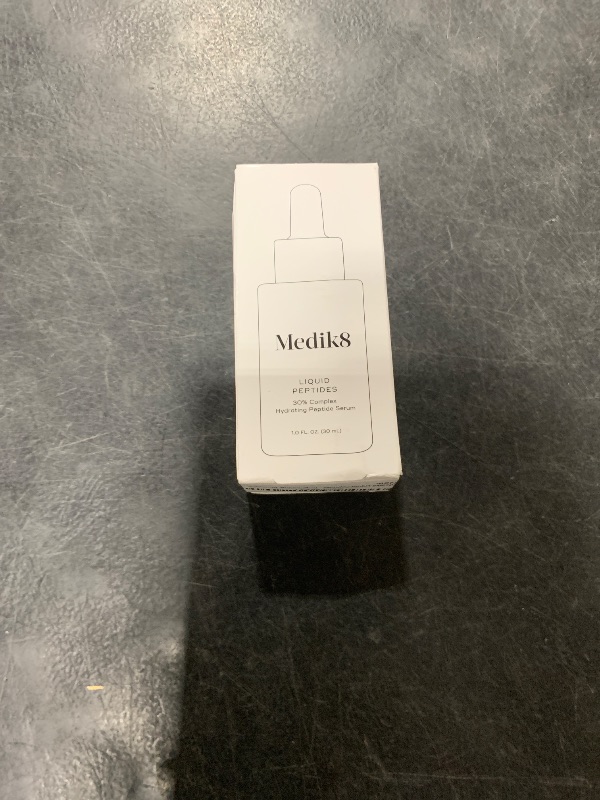 Photo 1 of Medik8 Liquid Peptides - Regenerating Multi Peptide Serum - Smooths Wrinkles and Fine Lines - Hydrating, Brightening, Plumping - 1.0 oz