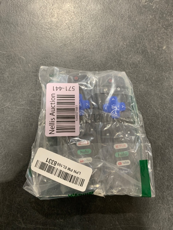 Photo 1 of (Pack of 2) Replacement-Remote-Control for Roku-TV,Compatible for TCL Roku/Hisense Roku/Onn Roku/Philips Roku Smart TVs(Not for Roku Stick and Box)