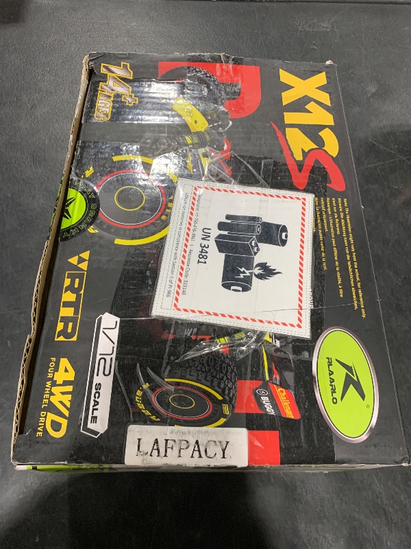 Photo 1 of LAFPACY RLAARLO 1/12 Brushless RC Cars for Adults, Max 50 MPH Fast RC Buggy, All Terrain High Speed Remote Control Car Hobby Off-Road RC Truck 4x4 Monster Trucks with 3S Battery
