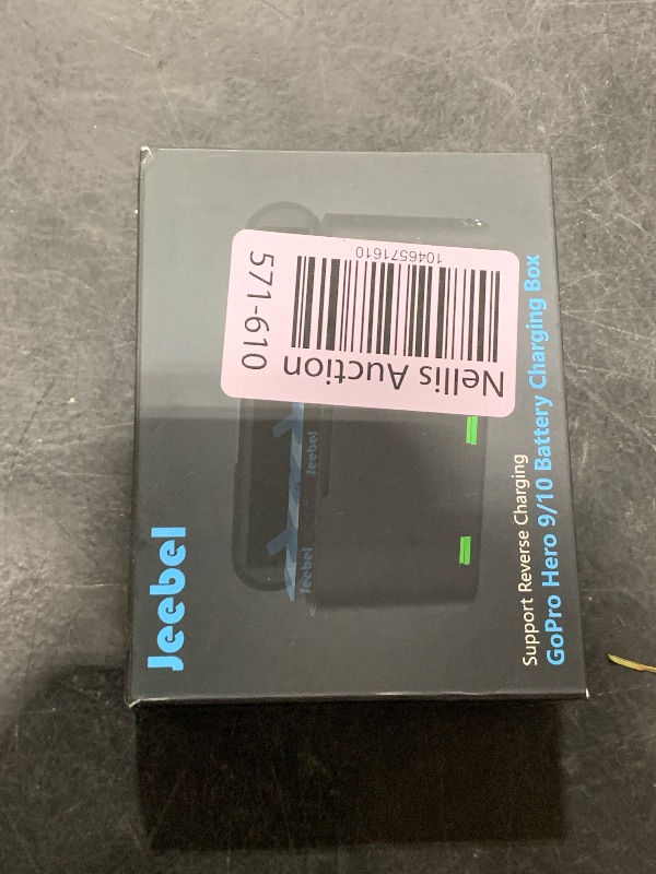 Photo 1 of Battery Charger for GoPro HERO12/HERO11/HERO10/HERO9 Support Reverse Charging + 2 Pack Batteries Compatible with Original Gopro Hero 12/11/10/9 Camera
